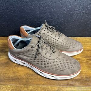 Johnston & Murphy XC4 Prentiss Nubuck Waterproof Sneakers Mens 11.5M Brown